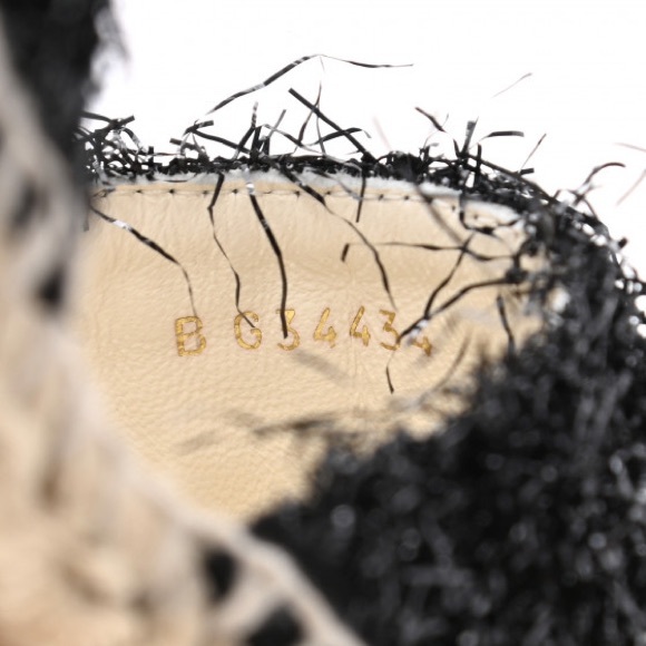 Chanel Fabric Tweed Suede Grosgrain CC Espadrilles - Picture 7 of 7